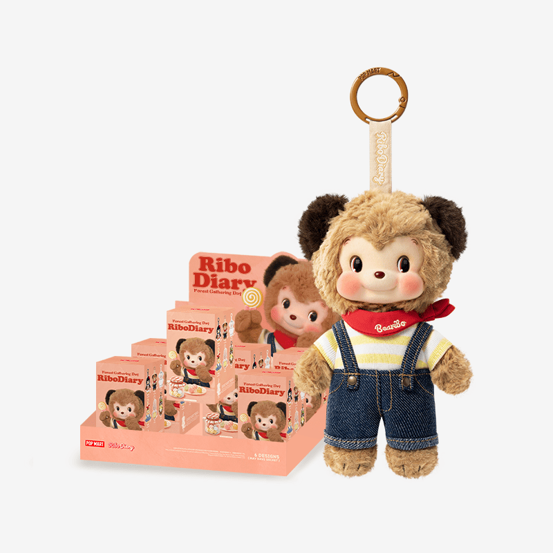RiboDiary Forest Gathering Day Series Plush Doll Pendant
