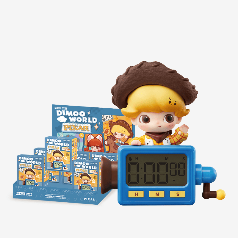 DIMOO WORLD × PIXAR Series-Timer Fridge Magnet Blind Box