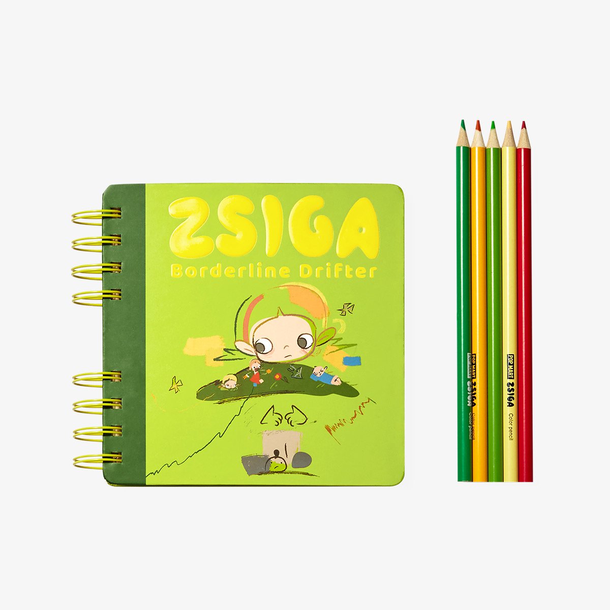 Zsiga Borderline Drifter Series-Pocket Notebook
