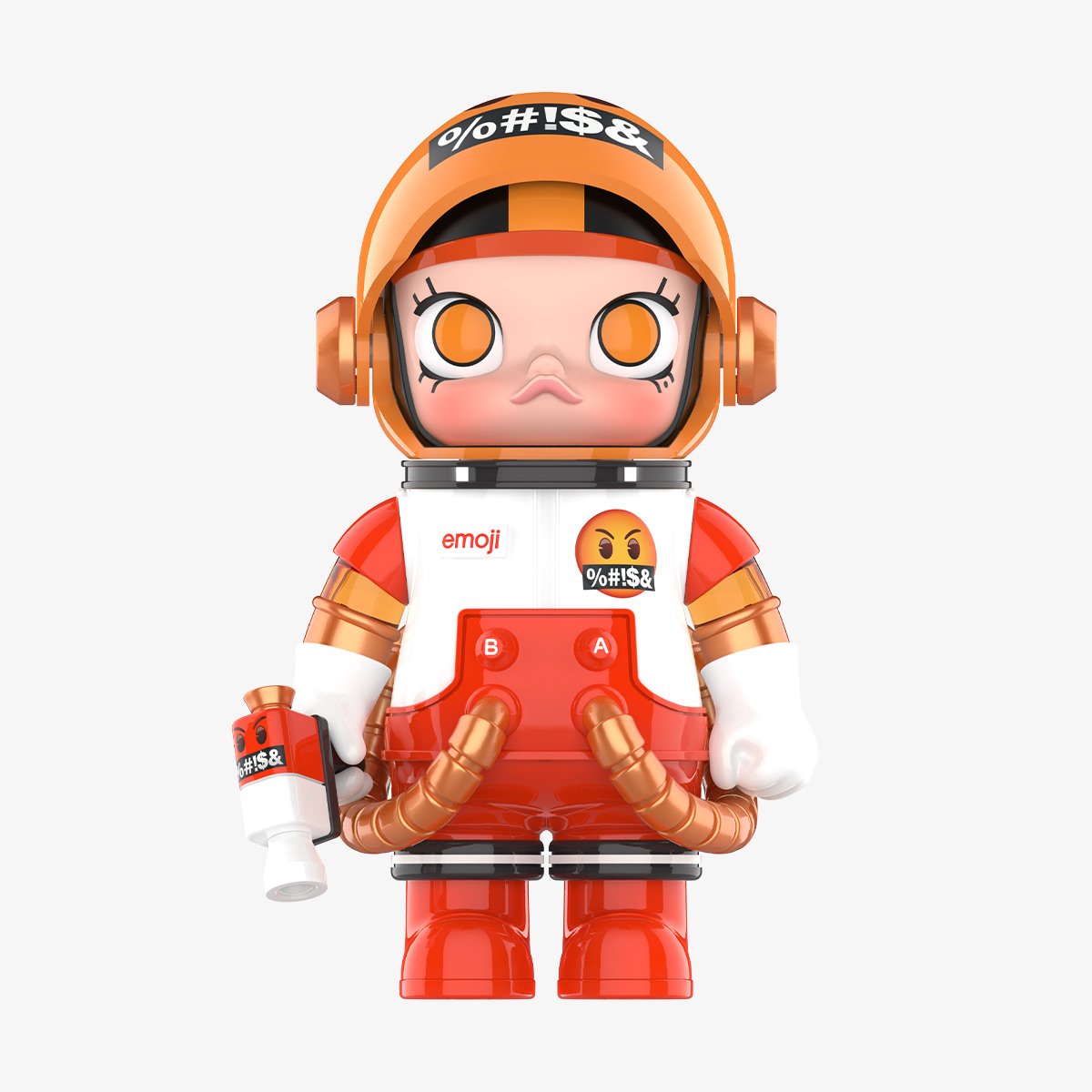 MEGA SPACE MOLLY 100% × emoji™ Series