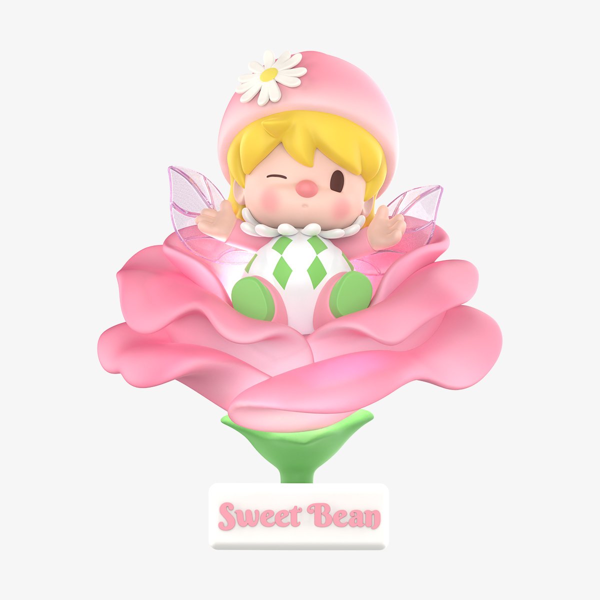 Sweet Bean Flower Fairy Figurine