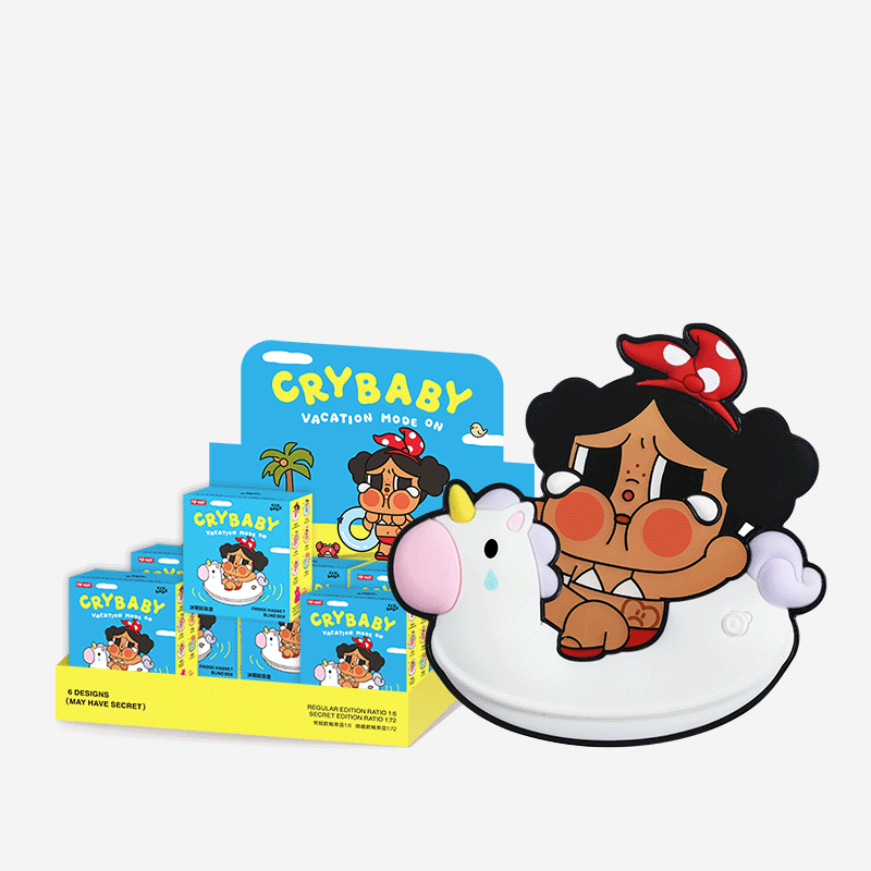 CRYBABY Vacation Mode On Series-Fridge Magnet Blind Box