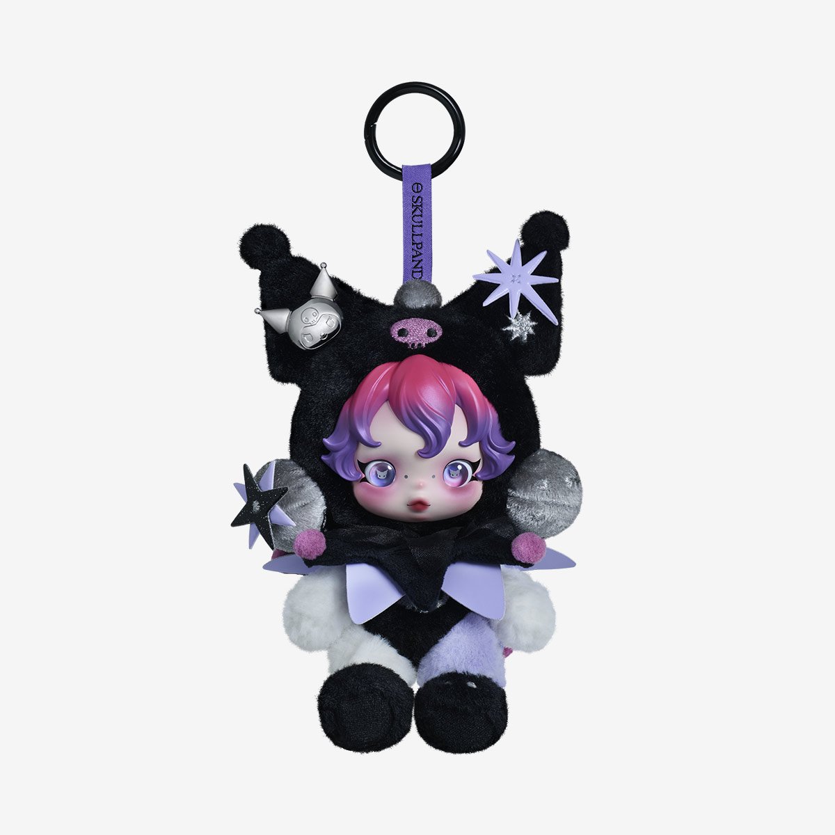 SKULLPANDA × KUROMI ぬいぐるみペンダント