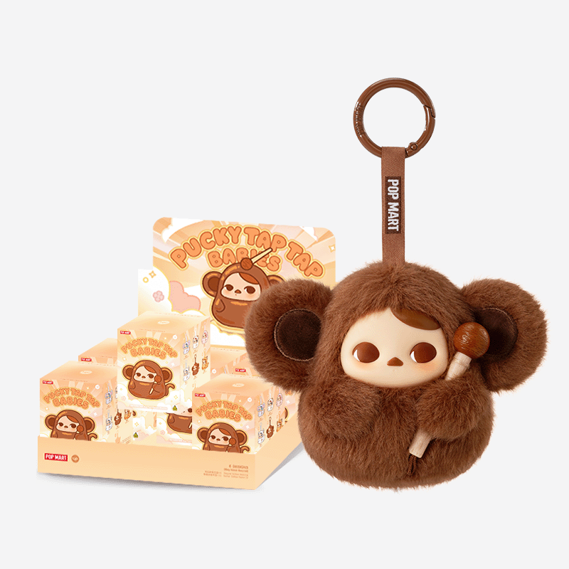 PUCKY Tap Tap Babies シリーズ ぬいぐるみペンダント