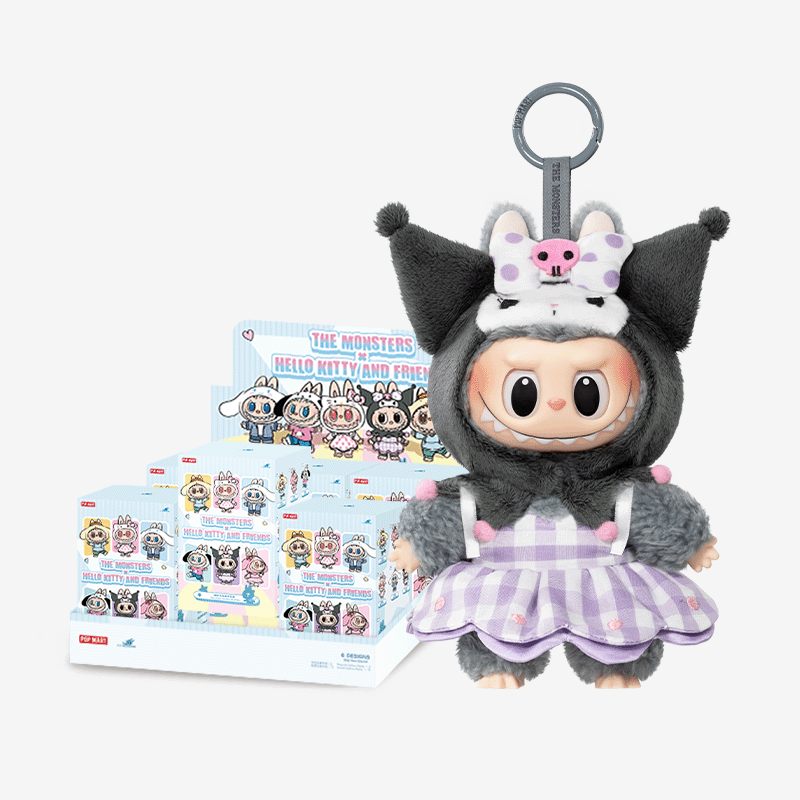 THE MONSTERS × Sanrio Characters ぬいぐるみペンダント