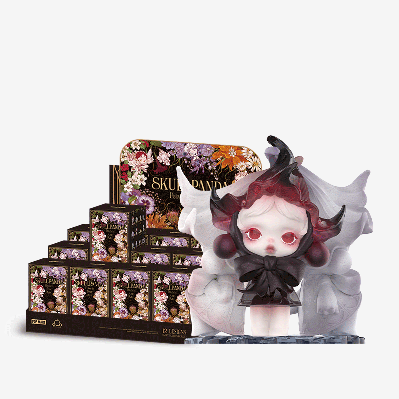 SKULLPANDA Petals in Four Acts Series Figures
