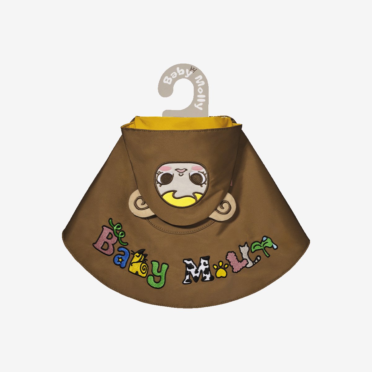 Baby Molly & Baby Tabby Series-Brown Cape (Size: L)
