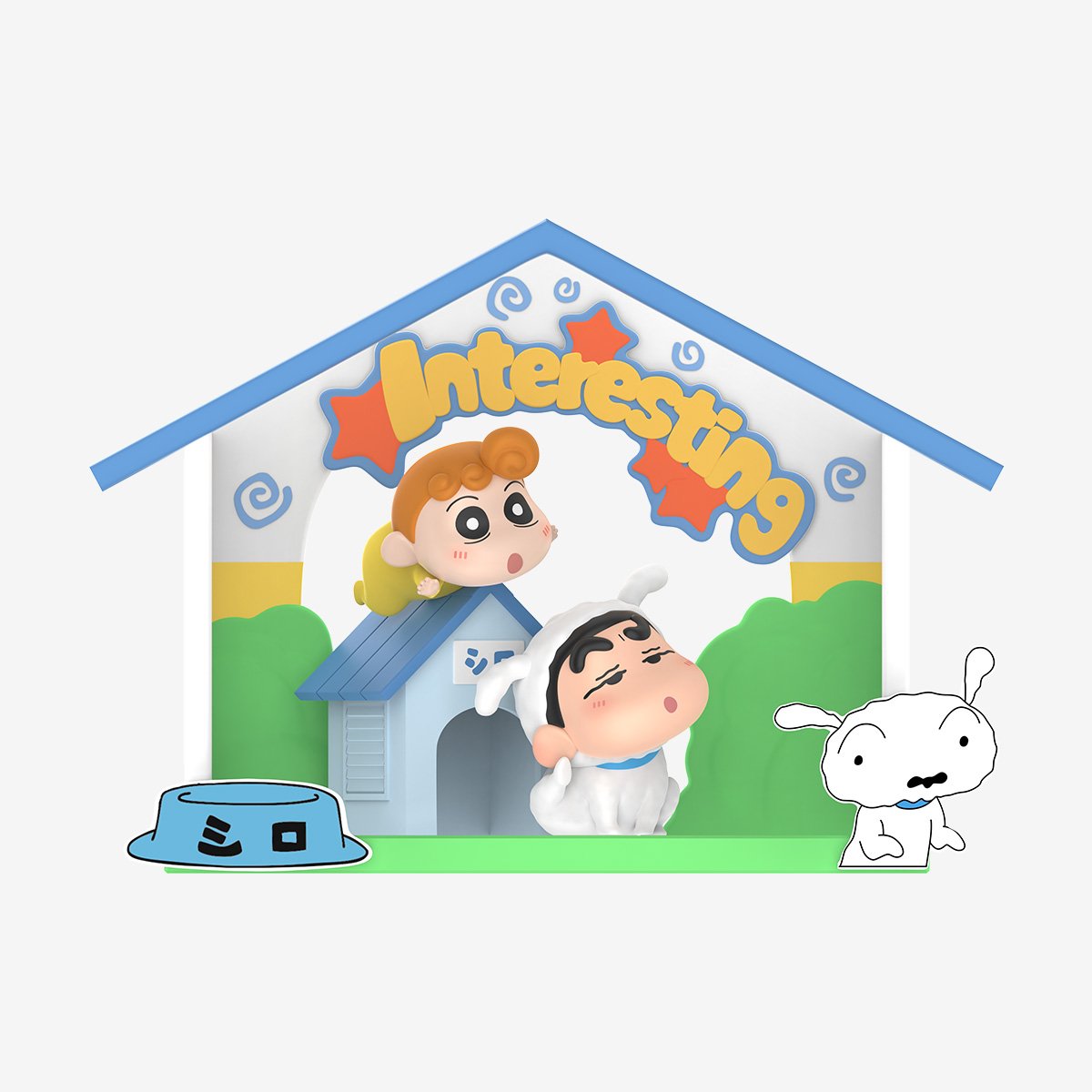 Crayon Shin-chan Inner-Child Theatre Series Figures