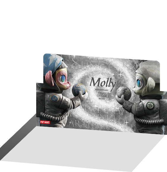 MOLLY Anniversary Statues Classical Retro Series Figures | ポップ
