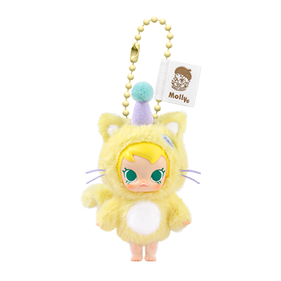 Baby Molly Pocket Friends シリーズ ぬいぐるみペンダント | POP MART