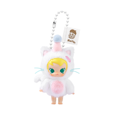Baby Molly Pocket Friends シリーズ ぬいぐるみペンダント | POP MART