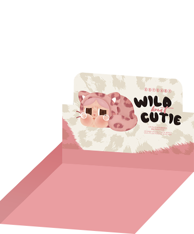 CRYBABY Wild but Cutie Series - Vinyl Plush Pendant Blind Box