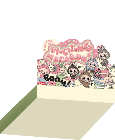 THE MONSTERS Exciting Macaron ぬいぐるみシリーズ | POP MART (Japan)