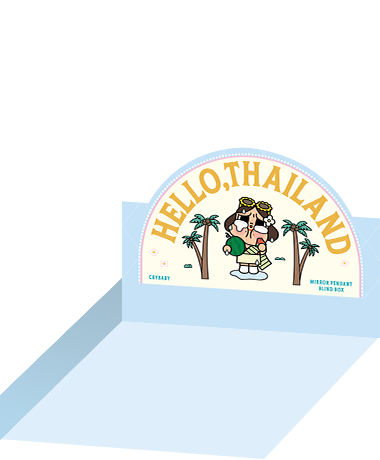 CRYBABY HELLO THAILAND SERIES-Mirror Pendant Blind Box | POP MART