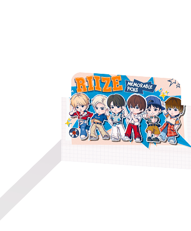 RIIZE Memorable Picks Series Figures | POP MART (Philippines)