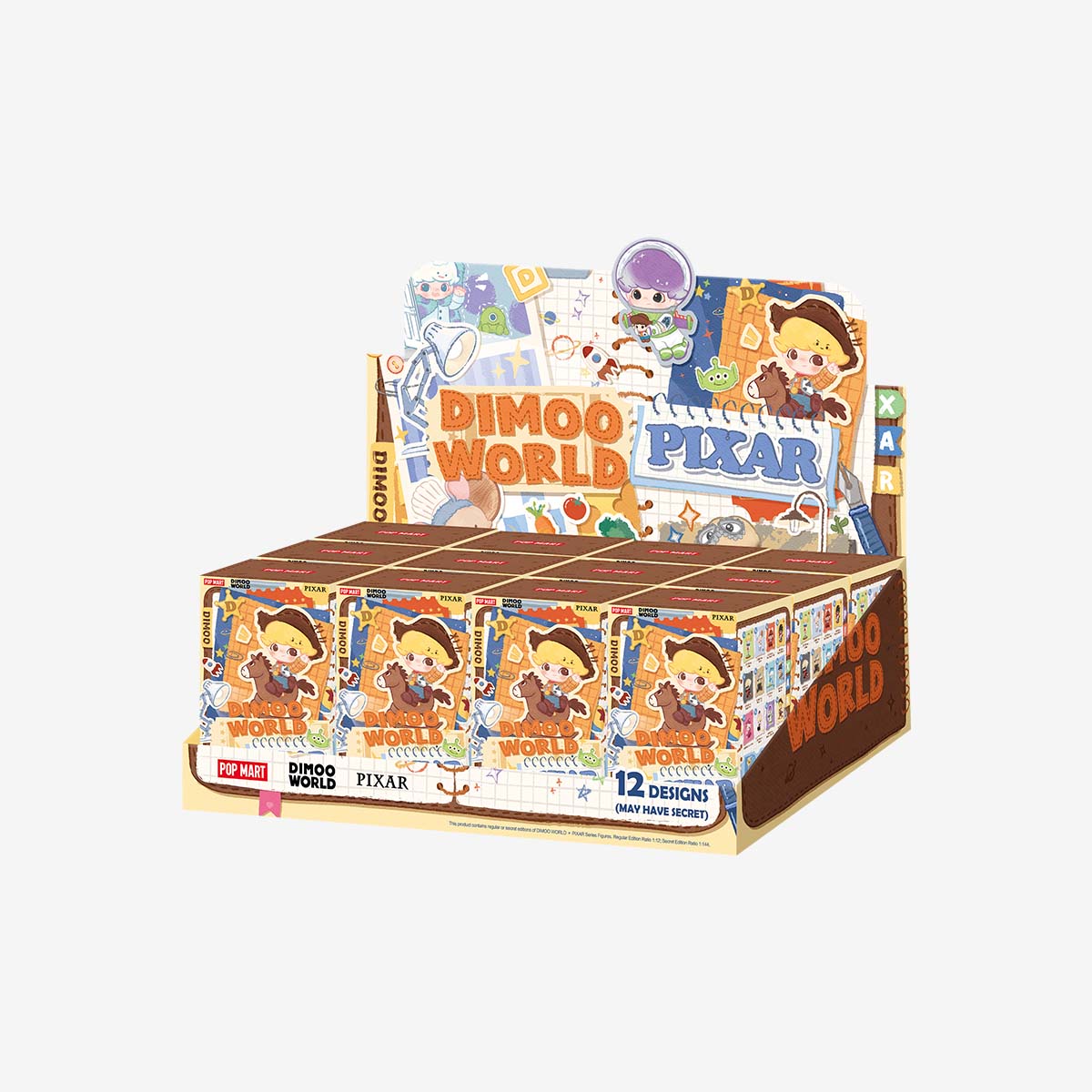 DIMOO WORLD × PIXAR Series Figures | POP MART (Singapore)