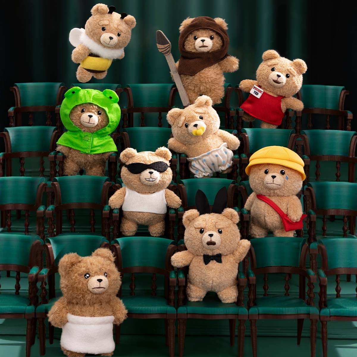 Ted 2 - Baby Ted アクションぬいぐるみペンダント | POP MART (Japan)