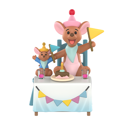Disney くまのプーさん Let's Party シリーズ フィギュア | ポップマート