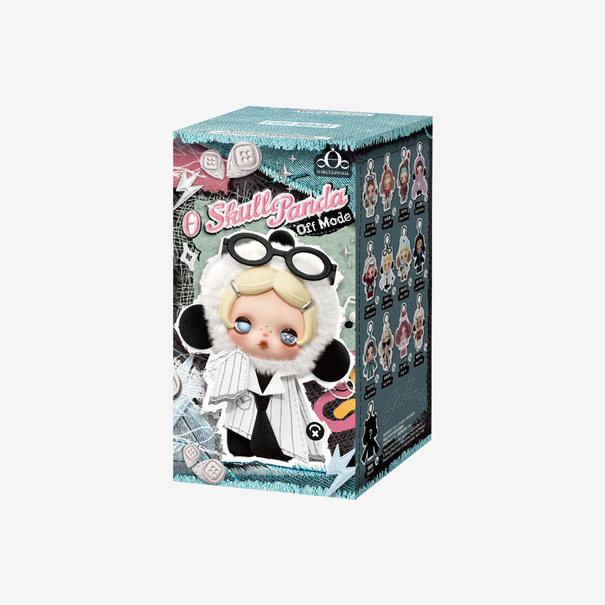 θ SKULLPANDA Off Mode Series Plush Doll Pendant | POP MART (Singapore)