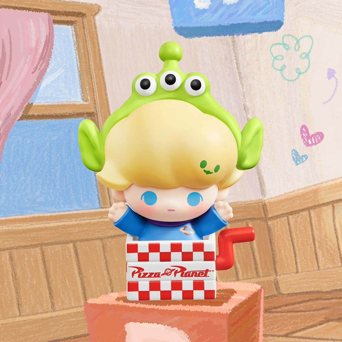 POP BEAN DIMOO WORLD × PIXAR シリーズ | ポップマート