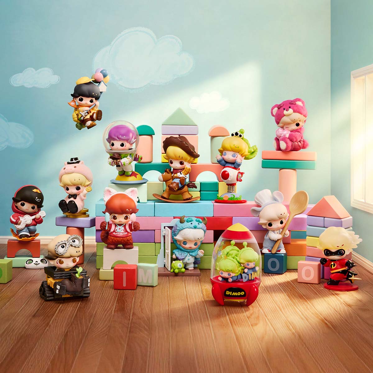 DIMOO WORLD x PIXARシリーズ シークレット POPMART DIMOO WORLD × PIXAR シリーズ | ポップマート