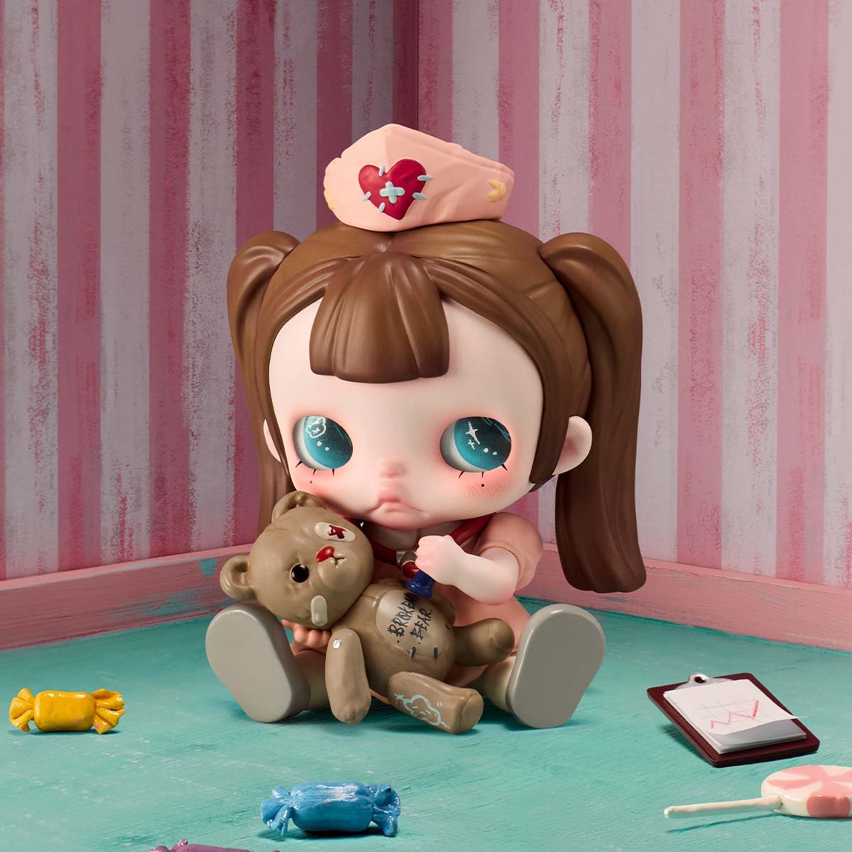 POP MART TinyTiny Sugar Therapy room 3個 TINYTINY ACT I: Sugar Therapy Room シリーズ フィギュア | POP MART