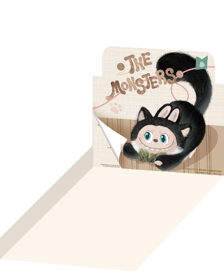 THE MONSTERS CAT MODE ON シリーズ ぬいぐるみキーホルダー | ポップ