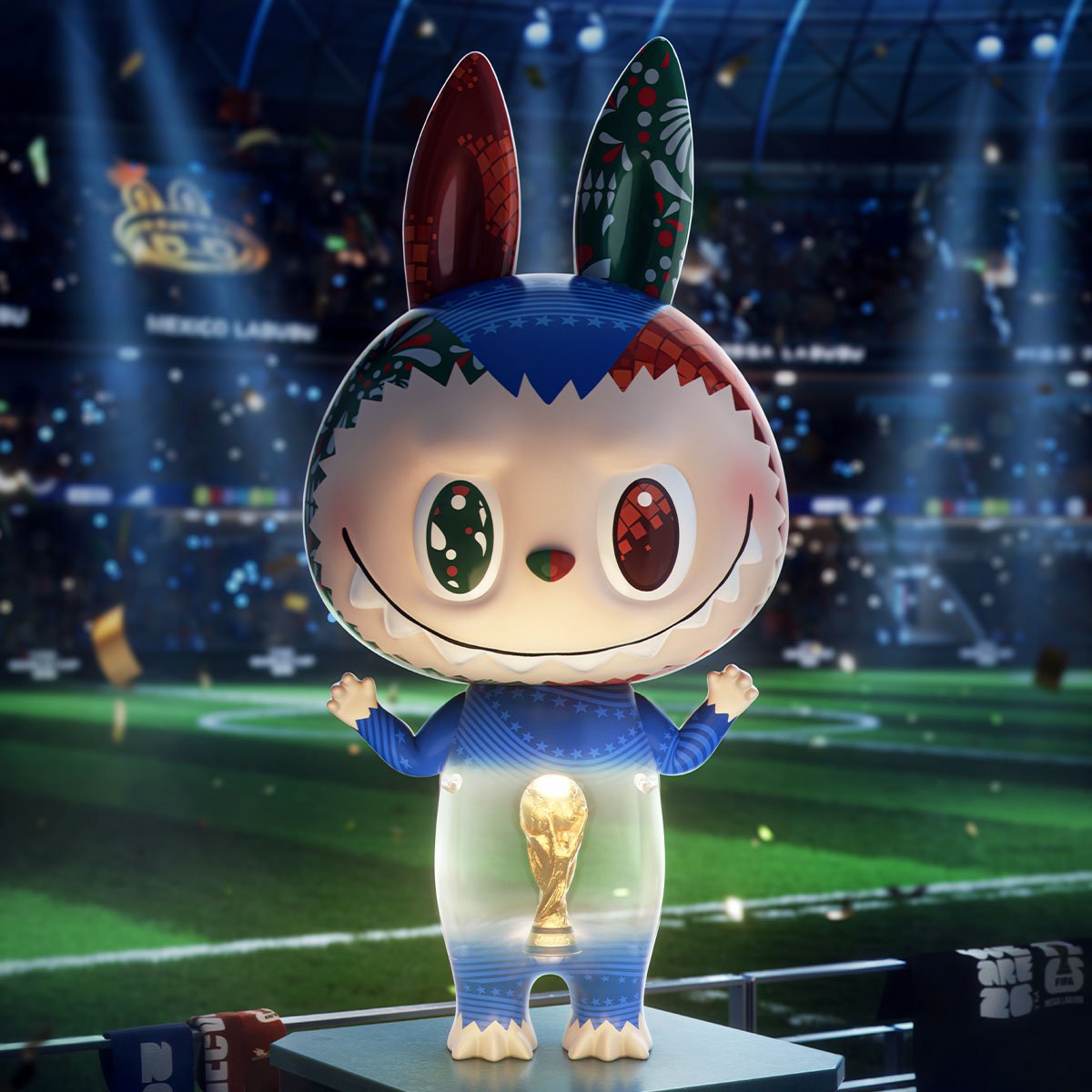 MEGA LABUBU 1000% FIFA World Cup 26 | POP MART (Philippines)
