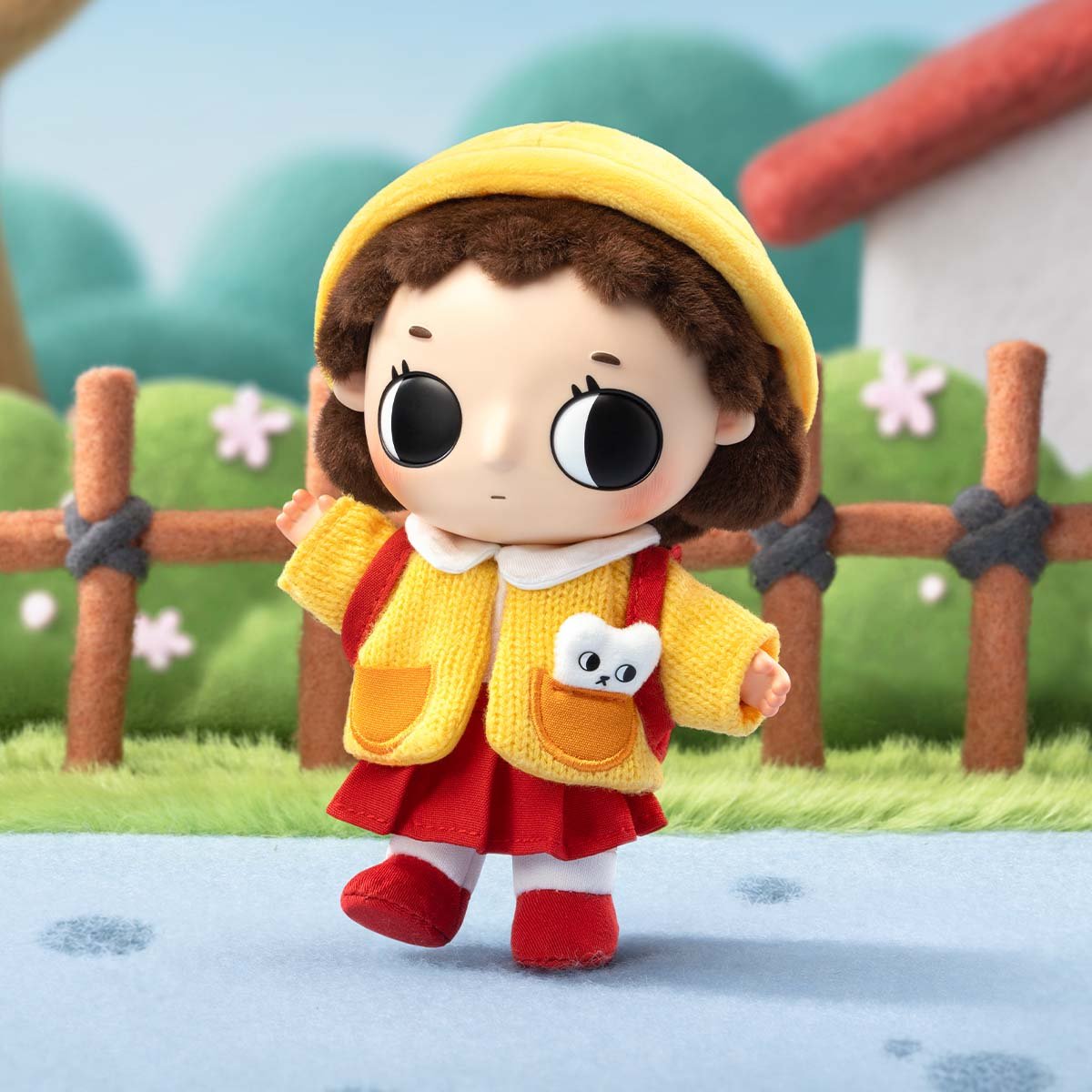 Nyota × Chibi Maruko Chan Plush Doll Pendant | POP MART (Singapore)