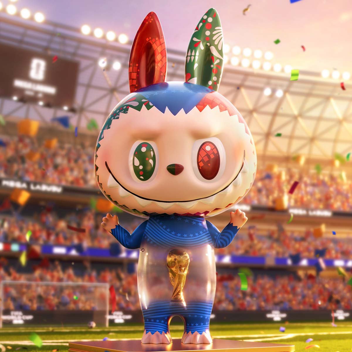 MEGA LABUBU 1000% FIFA World Cup 26 | POP MART (Philippines)