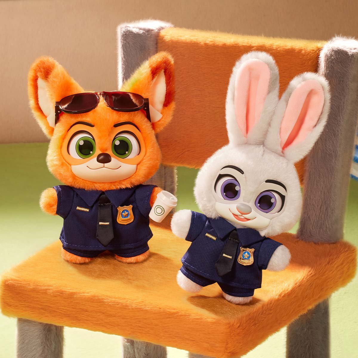 Zootopia Ace Duo シリーズぬいぐるみキーホルダー シークレット Zootopia Ace Duo シリーズ ぬいぐるみキーホルダー | ポップマート