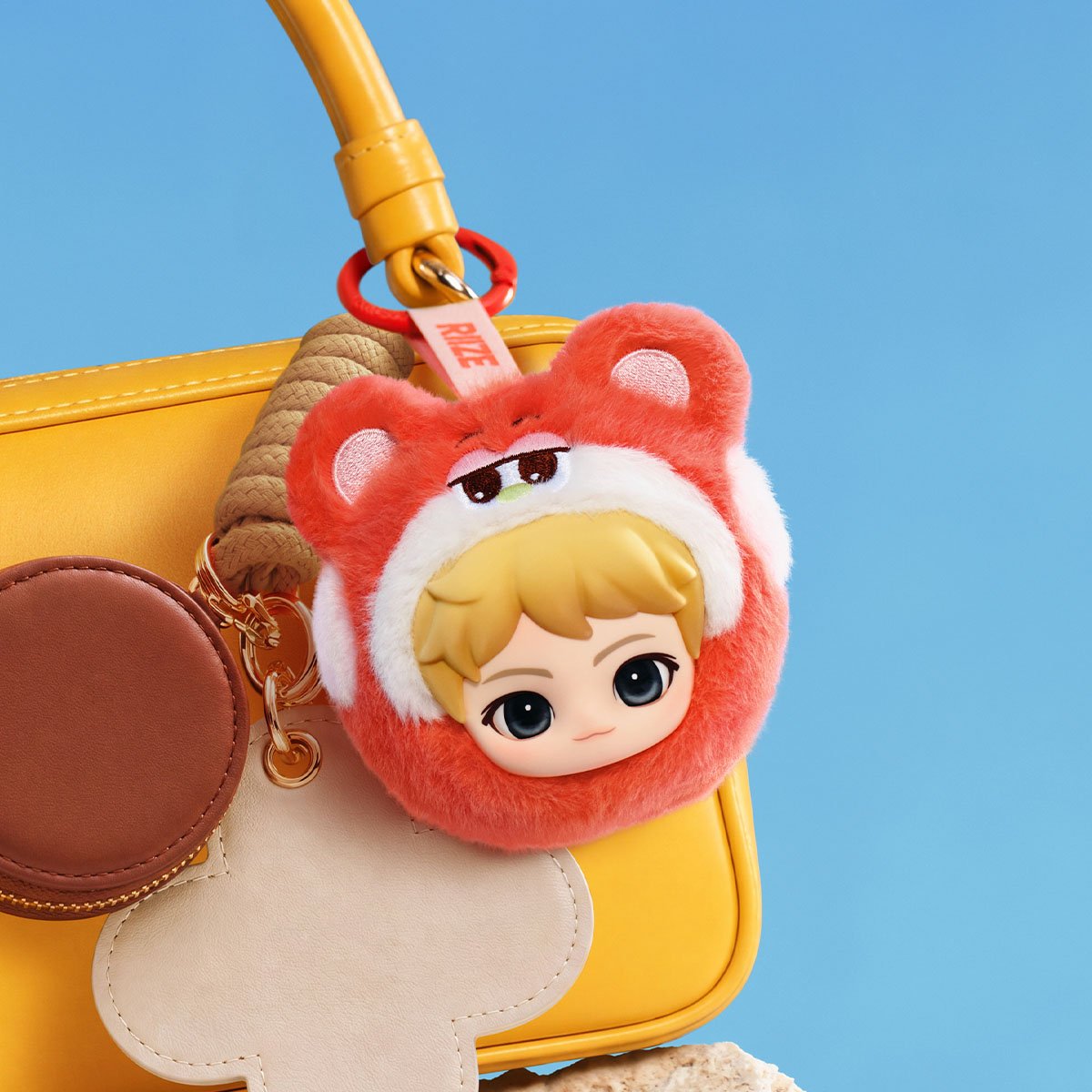 RIIZE Fluffy Club Series Mini Pouch Keychain | POP MART (New Zealand)