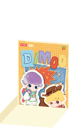 DIMOO Toy Story シリーズ 1/8 アクションフィギュア | ポップマート