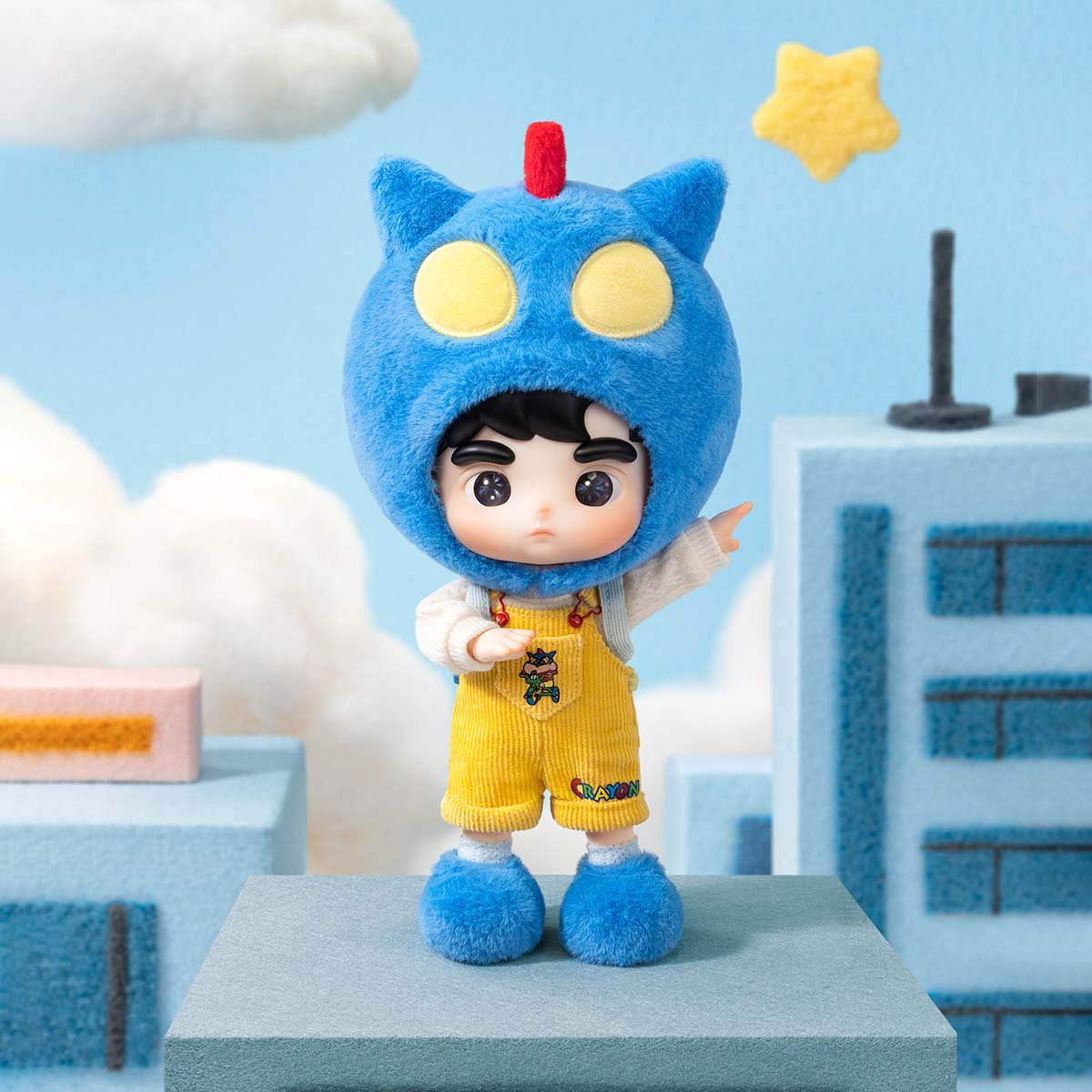 HACIPUPU × クレヨンしんちゃん 1/8 アクションフィギュア | ポップマート