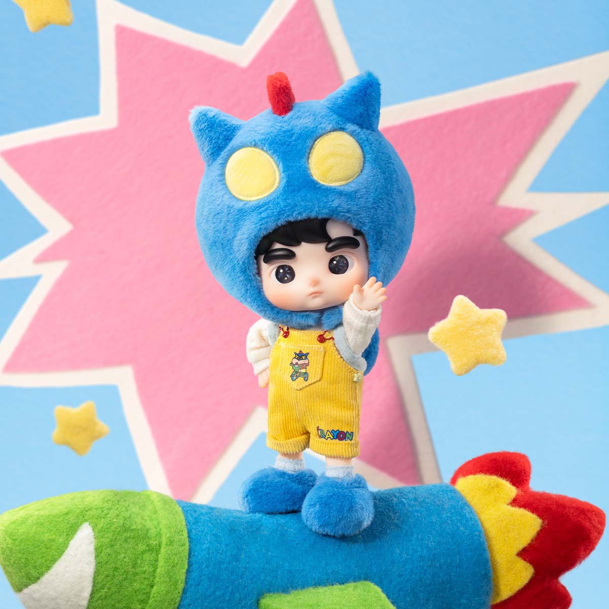 HACIPUPU × クレヨンしんちゃん 1/8 アクションフィギュア | ポップマート