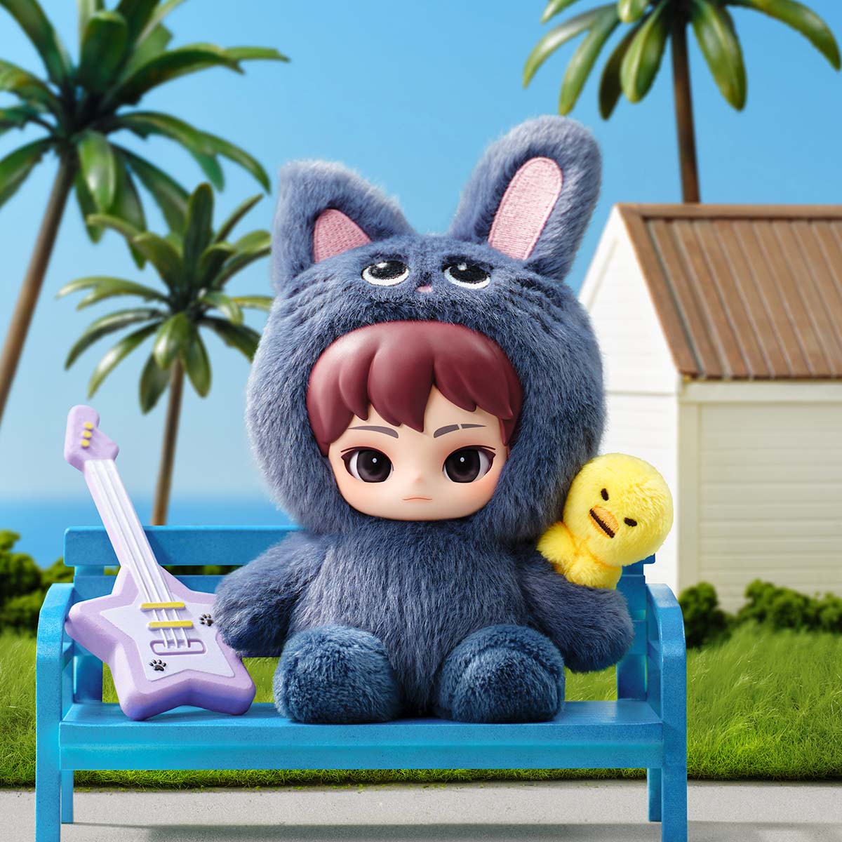RIIZE Fluffy Club Series Vinyl Plush Doll Pendant | POP MART (New