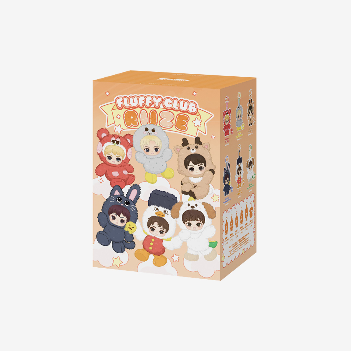 RIIZE Fluffy Club Series Vinyl Plush Doll Pendant | POP MART