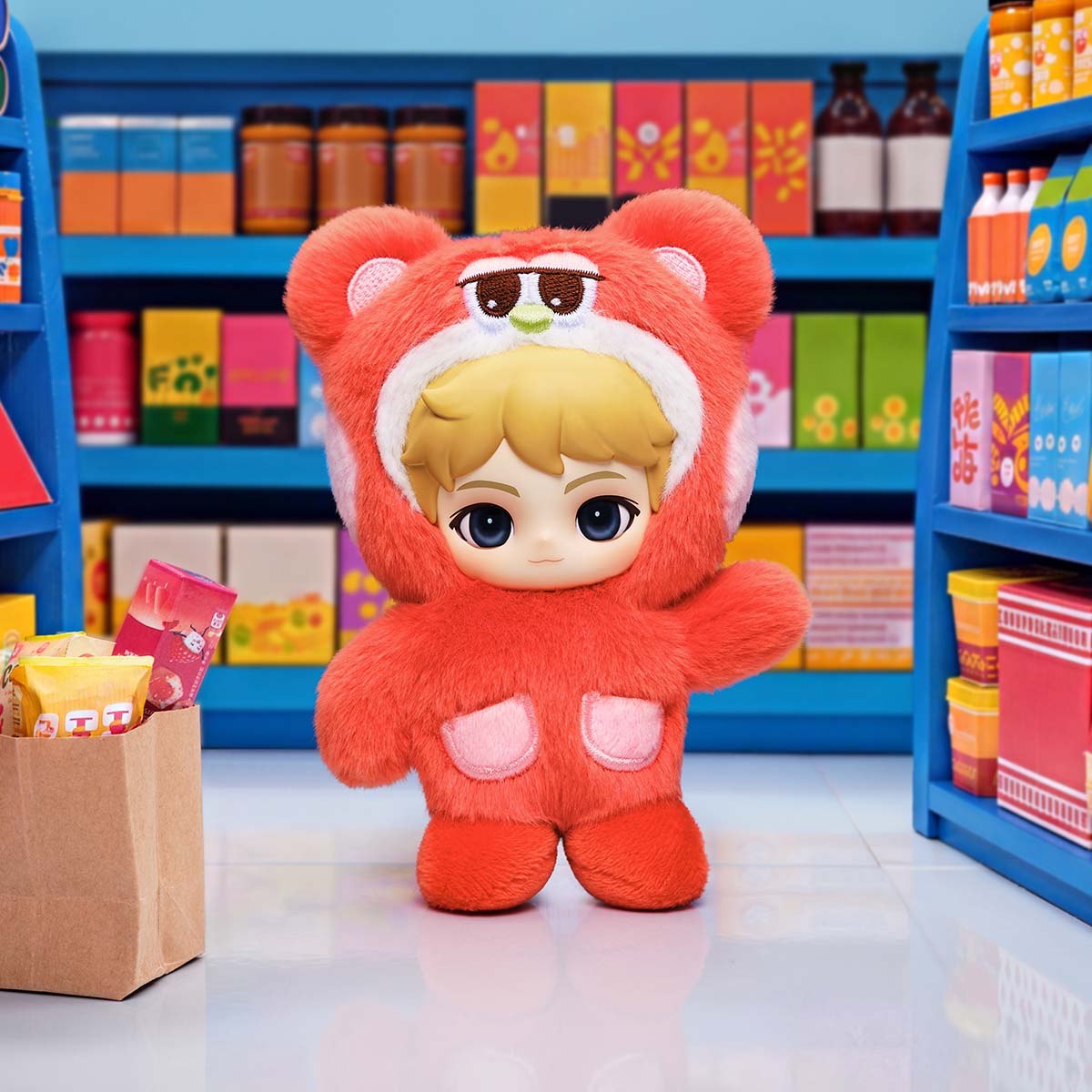 RIIZE Fluffy Club Series Vinyl Plush Doll Pendant | POP MART (New