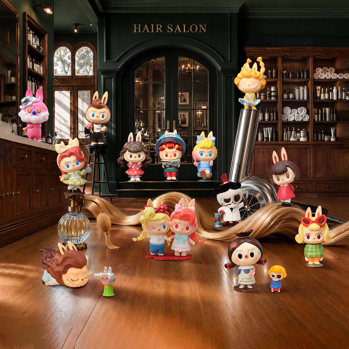 THE MONSTERSヘアサロン シリーズ シークレット THE MONSTERS ヘアサロン シリーズ | ポップマート