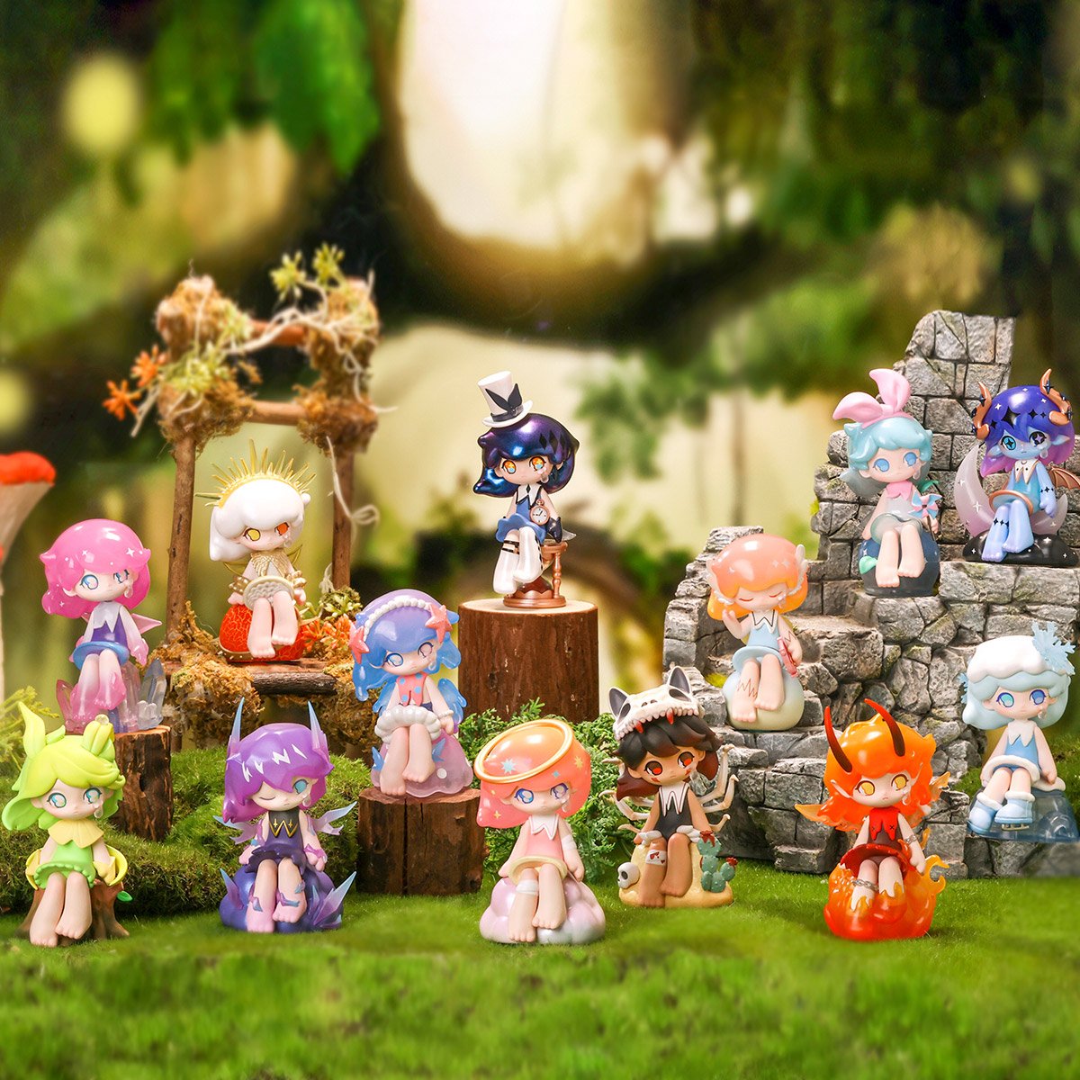 AZURA ナチュラル エレメンツ シリーズ　8種セット AZURA ナチュラル エレメンツ シリーズ | POP MART (Japan)