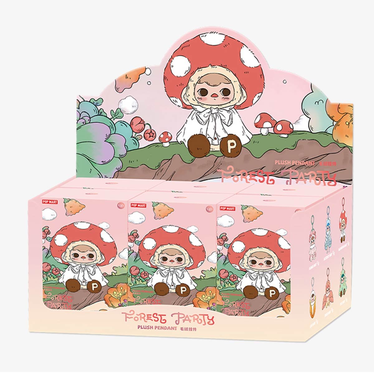 PUCKY Forest Party Series-Vinyl Plush Pendant Blind Box | POP MART