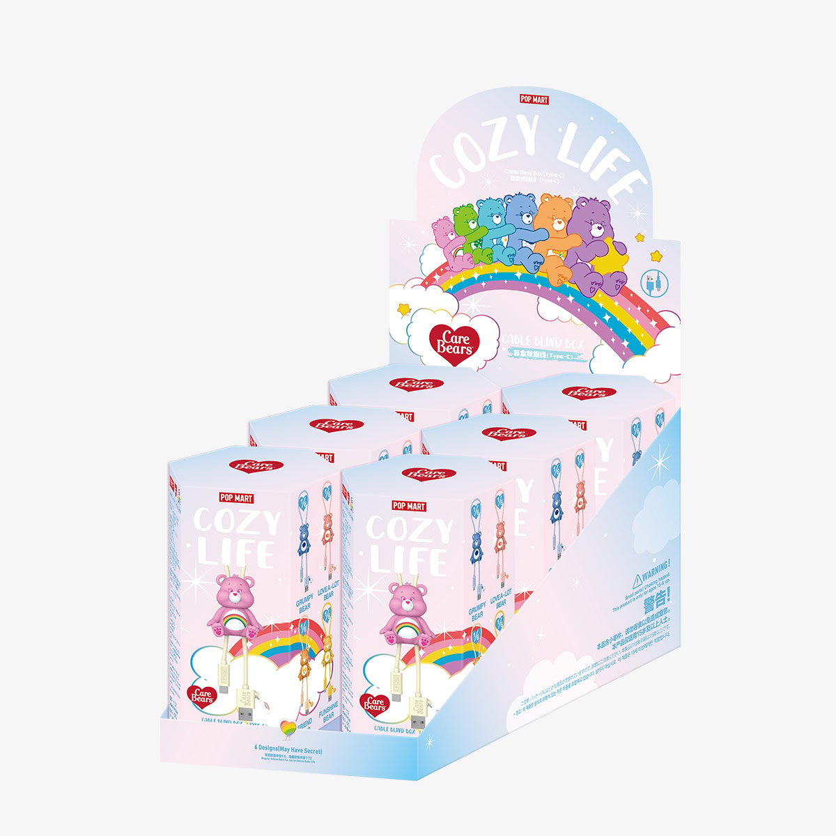 Care Bears Cozy Life Series-Cable Blind Box | POP MART (Philippines)
