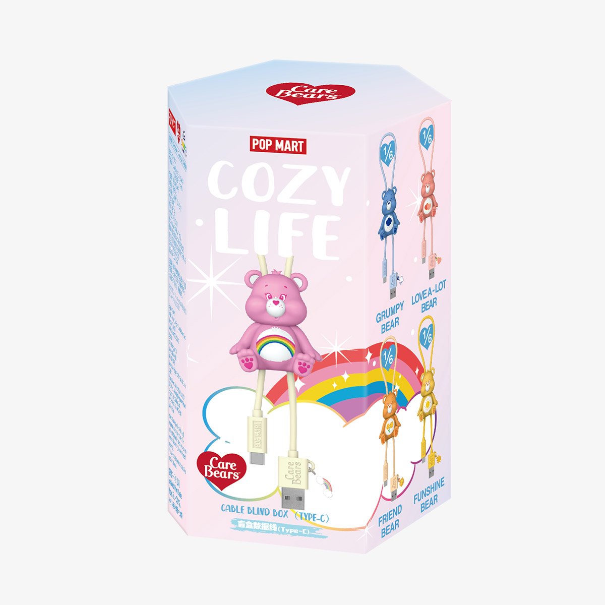 Care Bears Cozy Life Series-Cable Blind Box | POP MART (Philippines)
