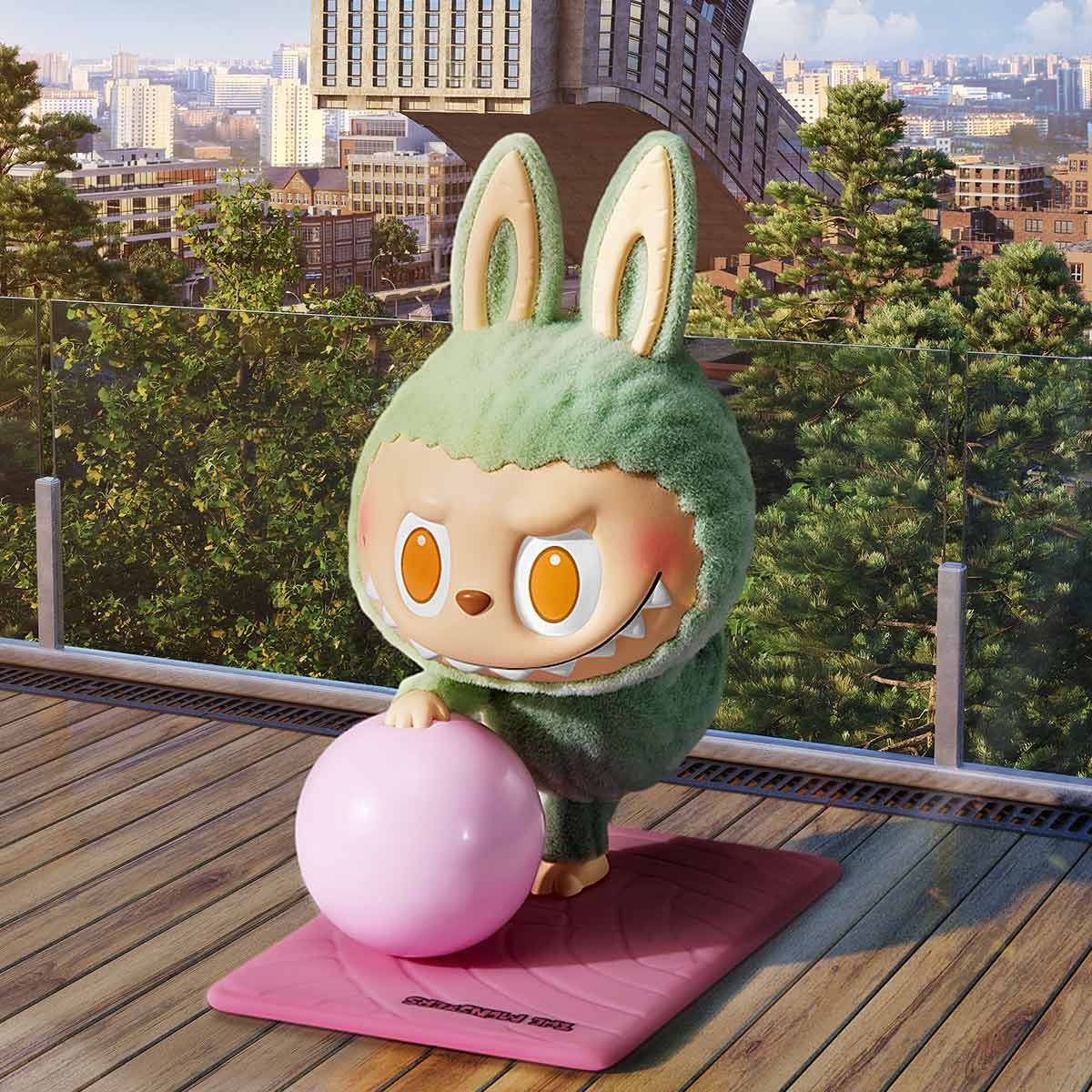 THE MONSTERS Lazy Yoga シリーズ | POP MART (Japan)