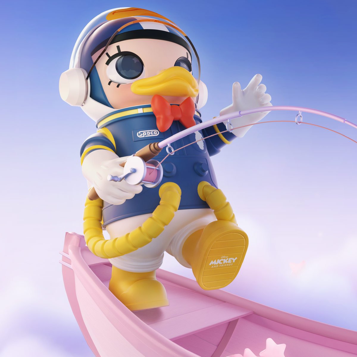 MEGA SPACE MOLLY 400% Donald Duck | ポップマート