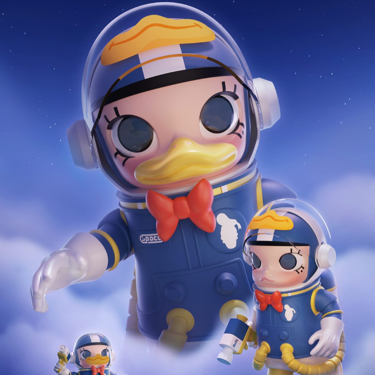 MEGA SPACE MOLLY 400% Donald Duck | ポップマート