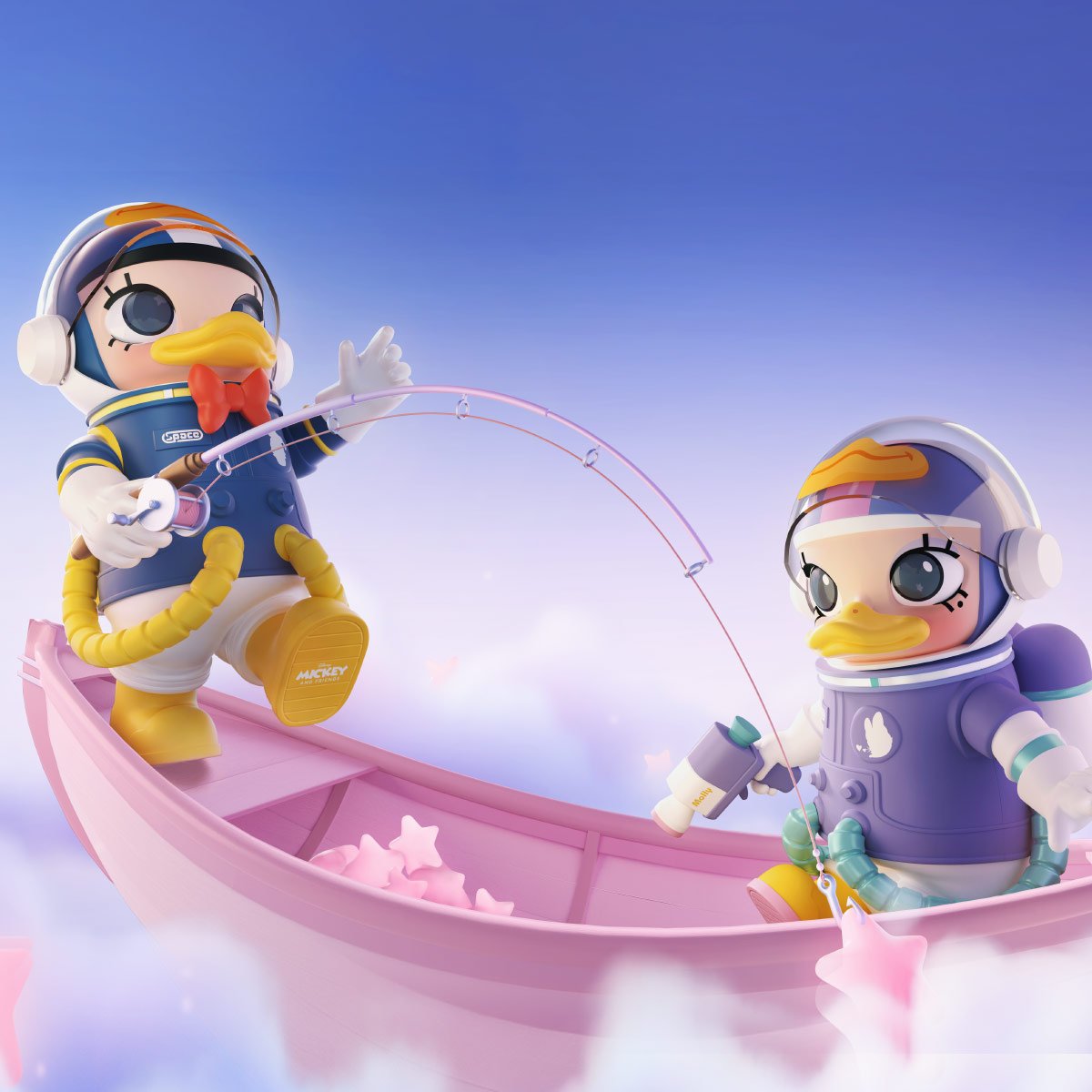 MEGA SPACE MOLLY 400% Donald Duck | ポップマート