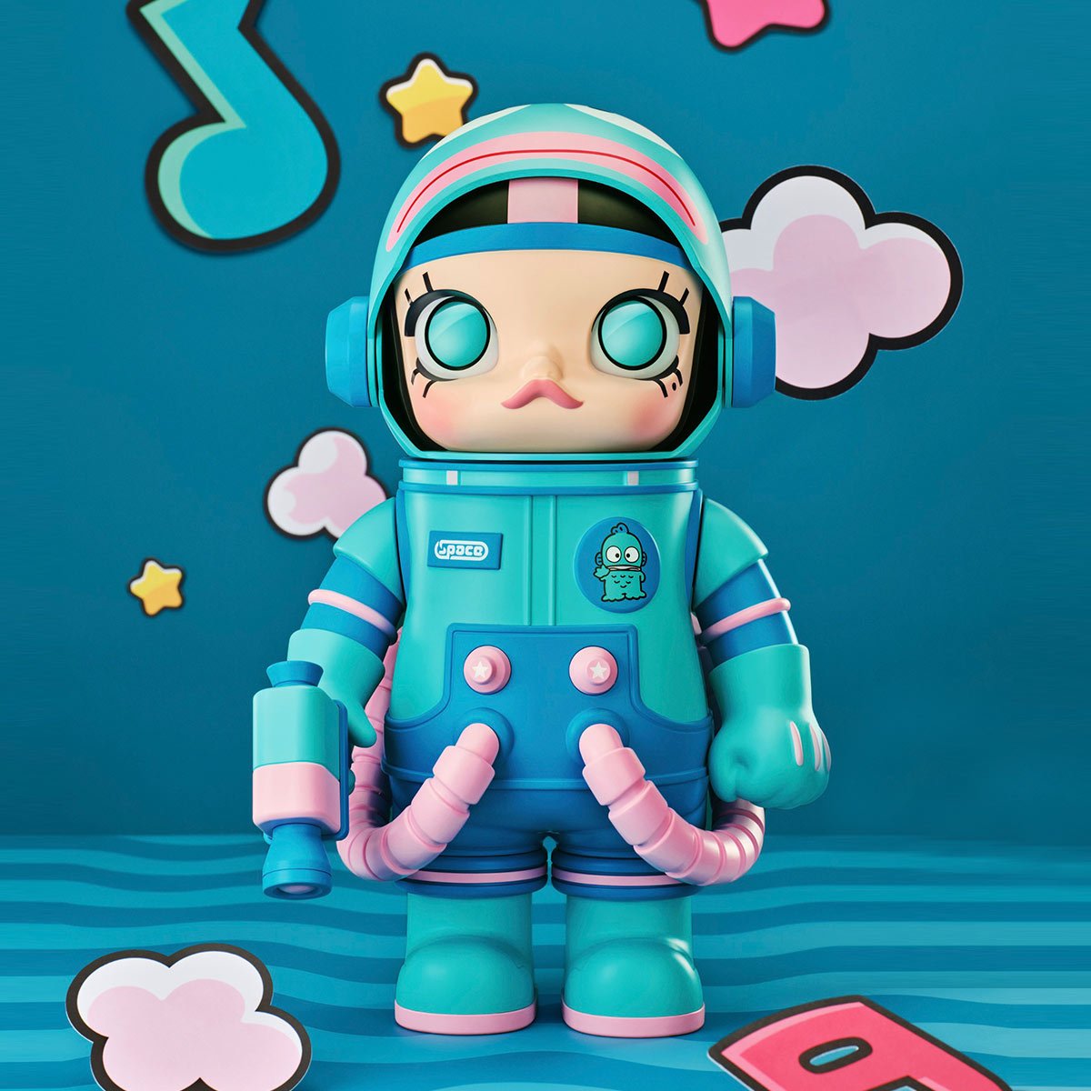 POPMART MEGA コレクション 400% SPACE MOLLY限定品 MEGA コレクション 400% SPACE MOLLY サンリオ キャラクターズ