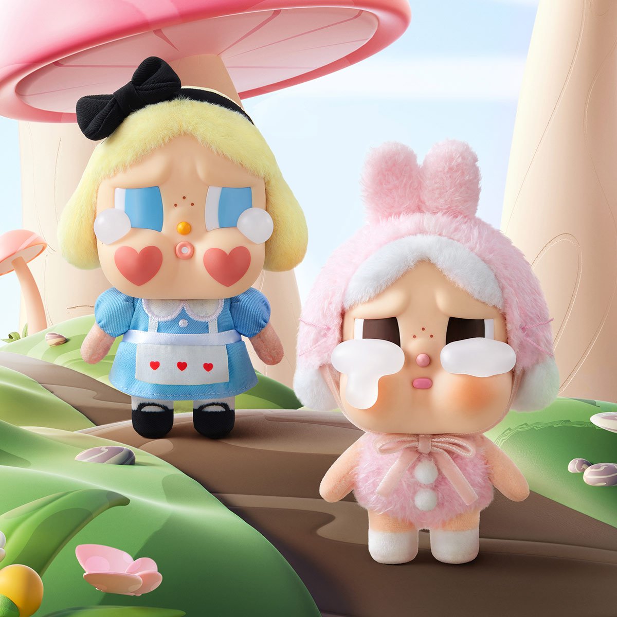 CRYBABY Crying Again シリーズ フェイスぬいぐるみ | ポップマート