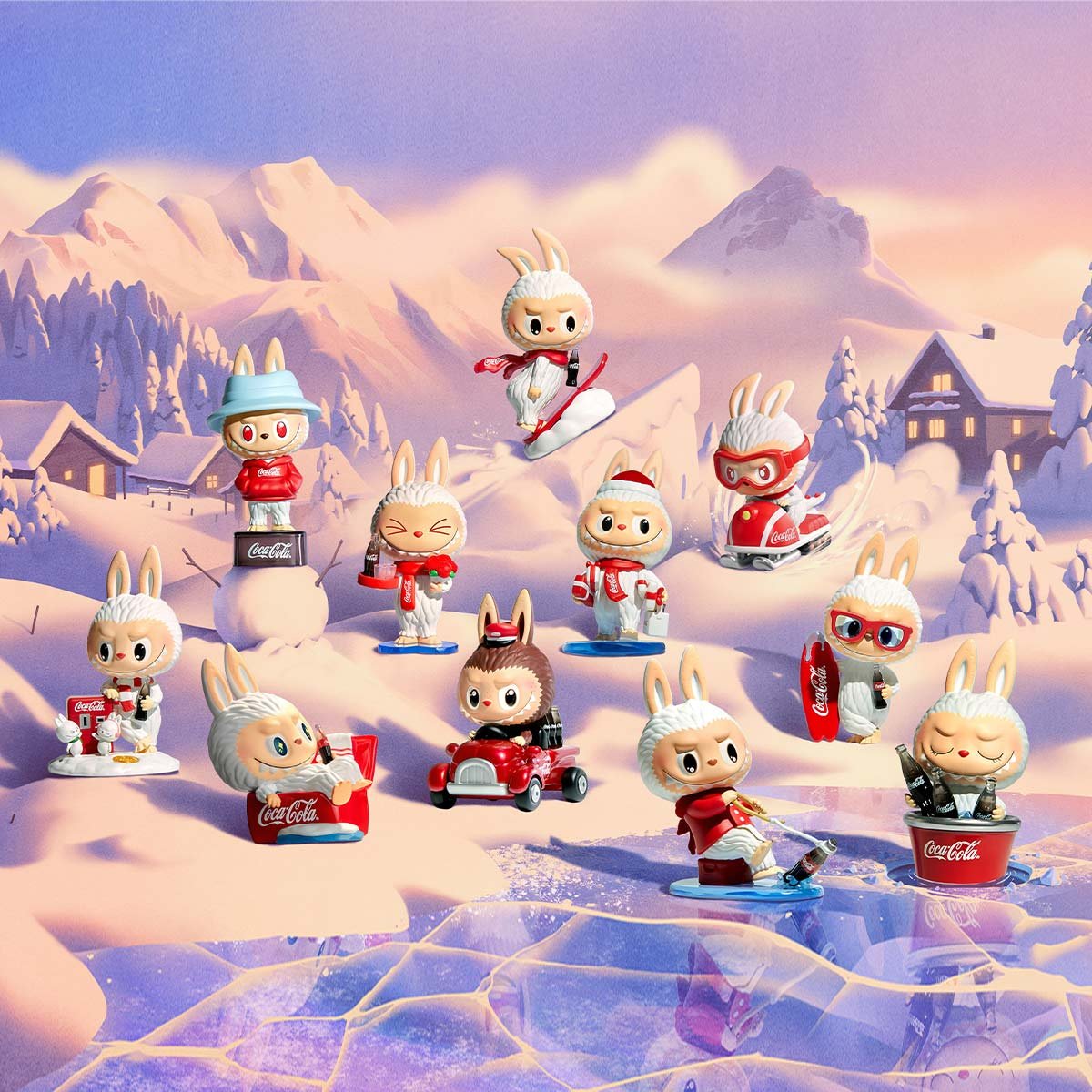 THE MONSTERS Coca-Cola 盲盒 6個入コンプリートセット THE MONSTERS COCA-COLA Series Figures | POP MART (Singapore)